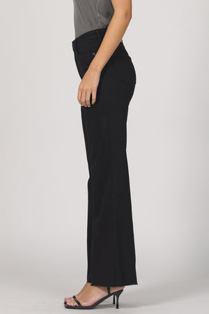 Dear John: Fiona High Rise Wide Leg in Black Arrow