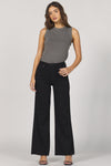 Dear John: Fiona High Rise Wide Leg in Black Arrow
