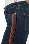 Liverpool Stride Wide Leg w/ Velvet Trim