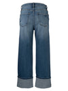 KUT Sienna Straight Leg Rolled Hem in Love Wash