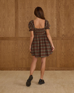 Rylee + Cru Naomi Holiday Plaid Dress (1 XL)