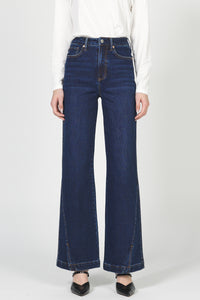 Dear John Fiona High Rise Wide Leg in Belvue Wash (1 SIZE 25)