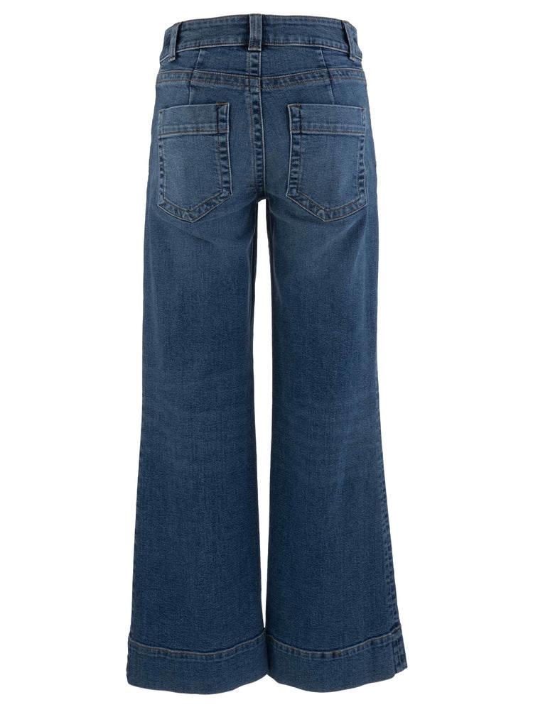 KUT | Maya High Rise Wide Leg Jean