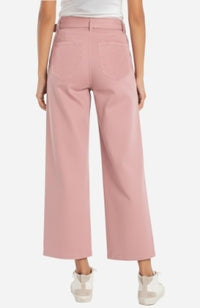 Liverpool Stride Wide Leg In Misty Blush