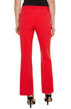 Liverpool Coral/Red Kelsey Flare Trouser Pants