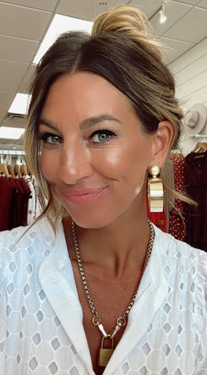 Sheila Fajl Gold Mini Elizzie Hoop Earring